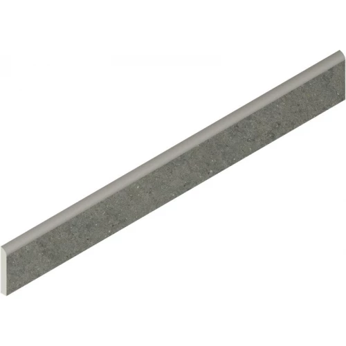 Керамогранит Italon Форум Стоун Айрон Плинтус матовый серый 610130001654 60х7,2 см