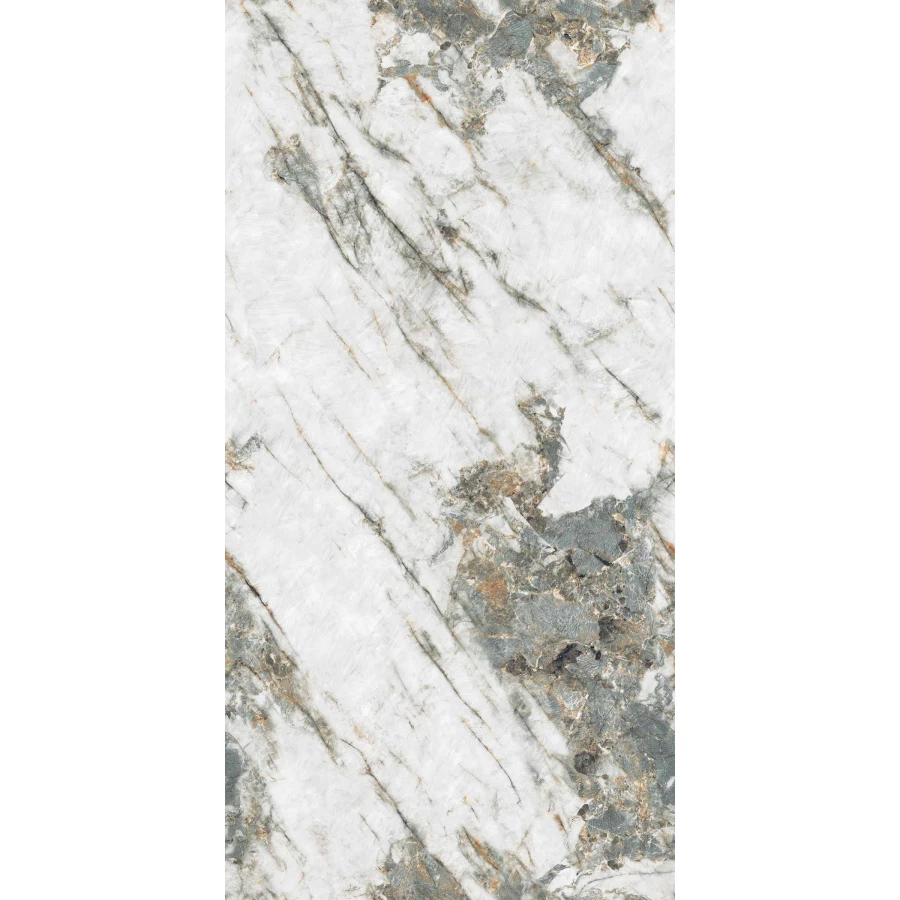 Керамогранит Realistik Lincoln полуглянцевый серый 120х60 см