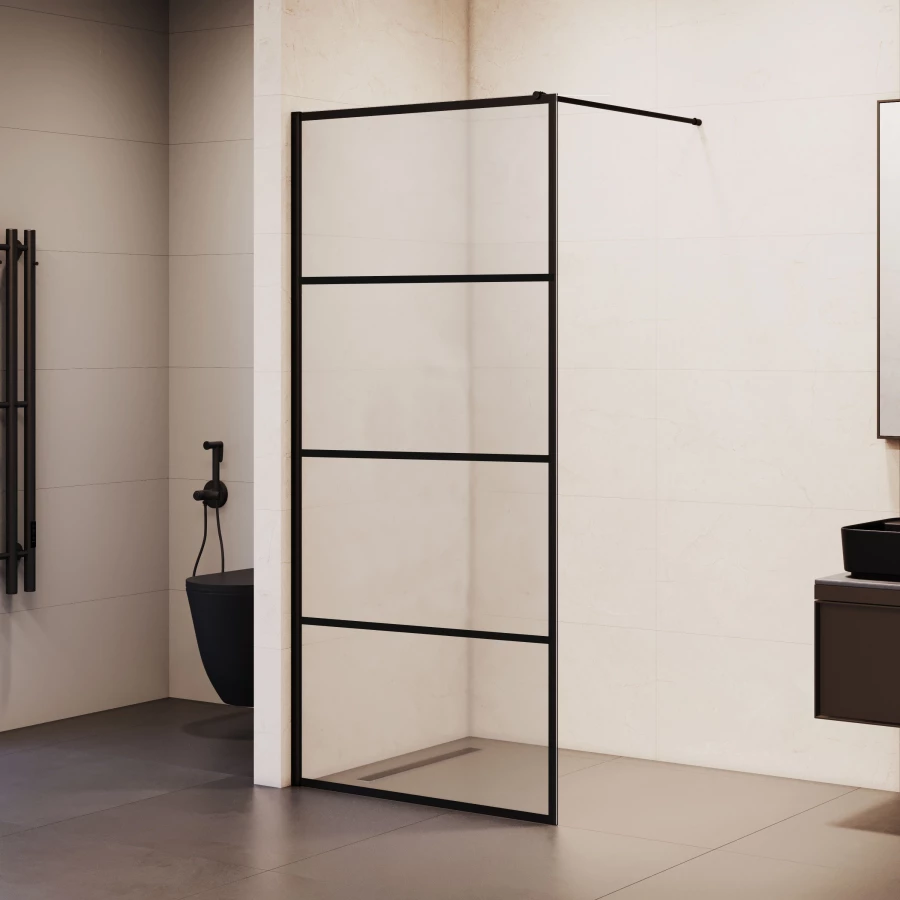 Душевая перегородка RGW WA-019B С рисунком 351001980-84 80 см