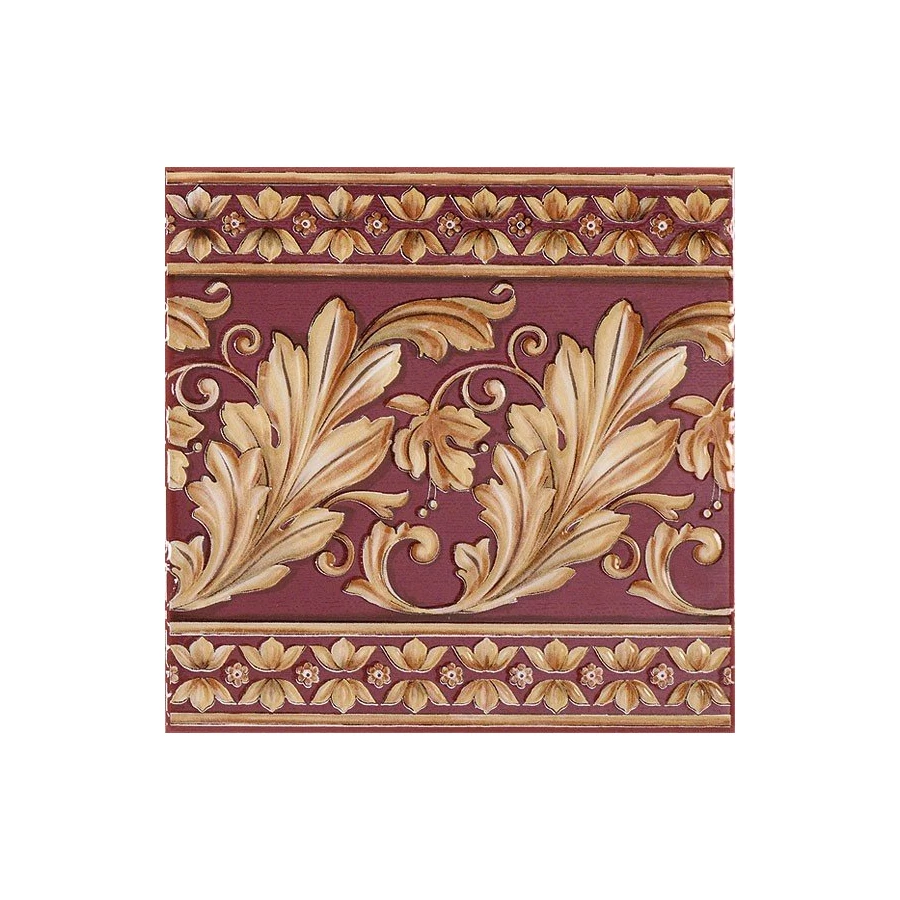 Плитка настенная Ape Ceramica Noblesse Lord Majesty Burdeos глянцевая бордовая 13503109181 20х20 см