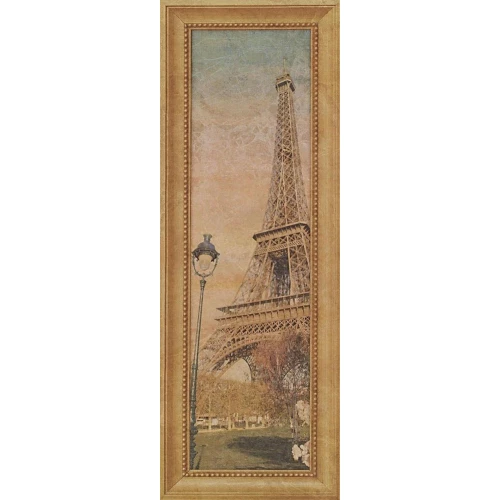 Декор Ape Ceramica Eiffel коричневый 25х70 см