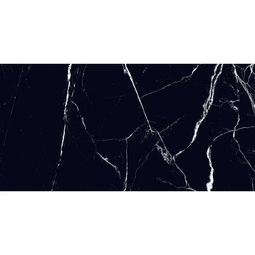 Керамогранит SotGres Calacata Black глянцевый с двойной полировокой черный 60х120 см