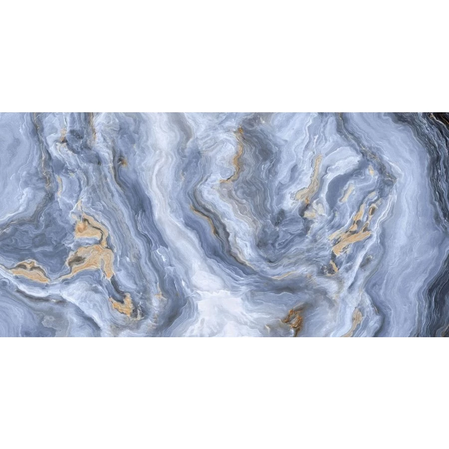 Керамогранит Neodom Luxury Arabesque Blue Polished голубой N20354 120x60 см