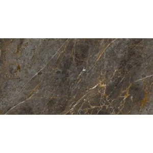 Керамогранит Lafaenza Aesthetica AE GOL6 12 LP глянцевый коричневый 120х60 см