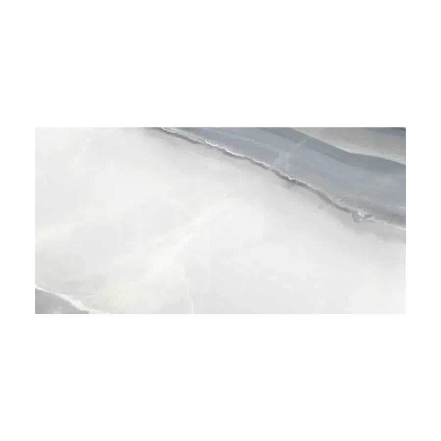 Керамогранит Lafaenza Oro OR AGA 12 LP глянцевый белый 120х60 см