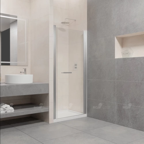 Душевая дверь RGW PA-03 Хром 04080306-11 600 прозрачное