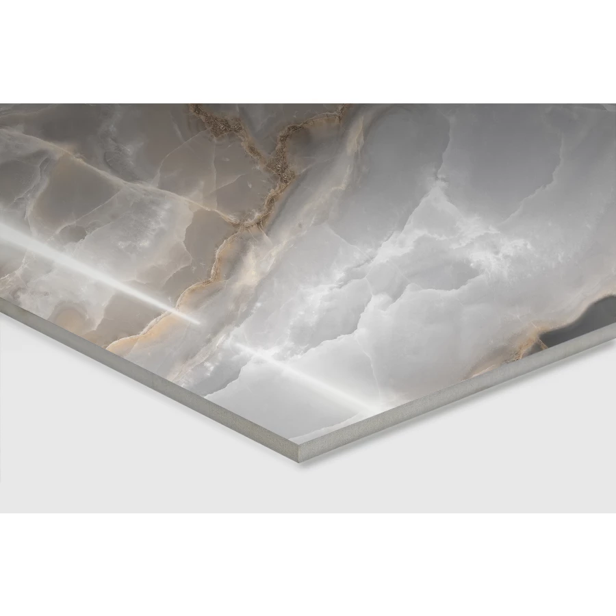 Керамогранит Arcadia Ceramica Onyx Royal Full Polished серый FP1038-A 120х60 см