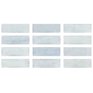 Плитка настенная Fabresa Arles Snow Decor Mix FBR000009 30х10 см