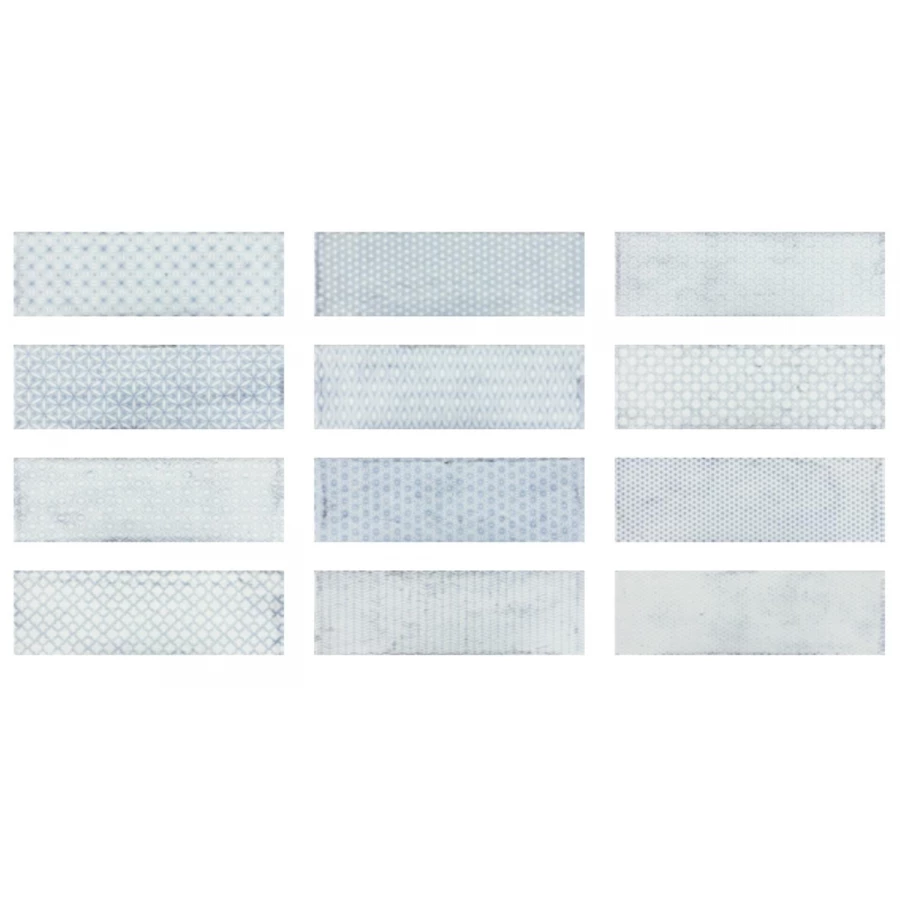 Плитка настенная Fabresa Arles Snow Decor Mix FBR000009 30х10 см