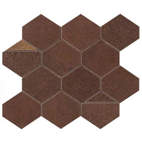 Мозаика Atlas Concorde Blaze Corten Mosaico Nest 9BNC 29,4x25,8 