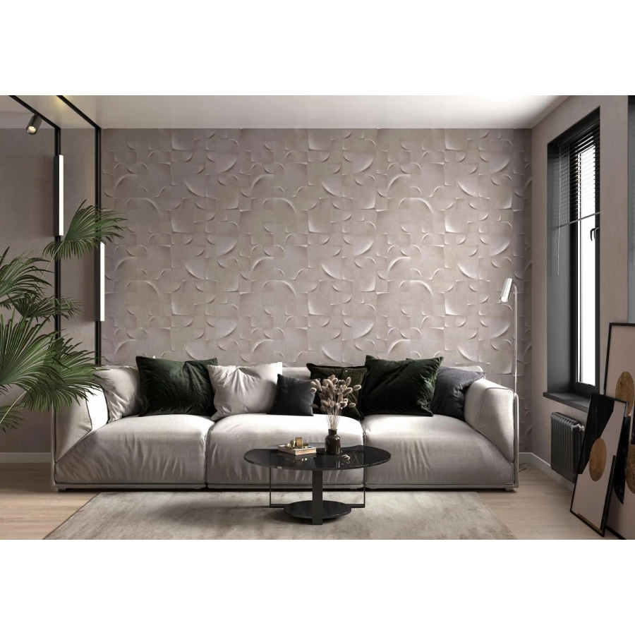 Обои флизелиновые Palitra Trend Stories 2.0 бежевые TC71860-24 1,06х10,05 м