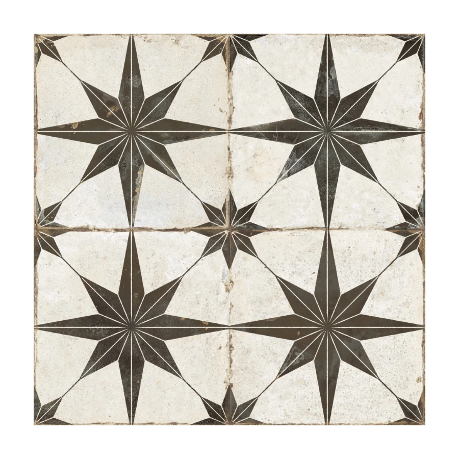 Керамогранит Peronda FS Rockstar FS Rockstar-N AS матовый серо-черный 3388938952 45,2х45,2 см