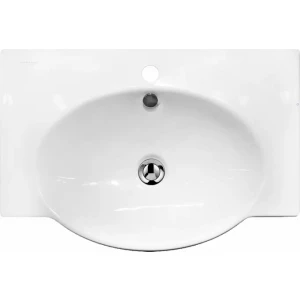 Умывальник Sanita Luxe Infinity 65 с кронштейнами и полотенцедержателем INF65SLWB01KR