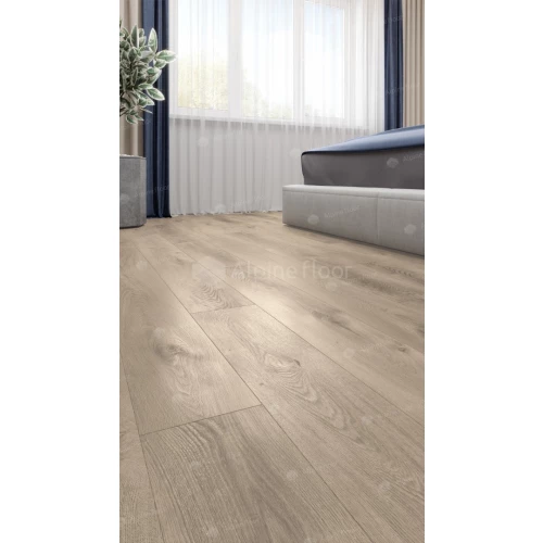 Плитка каменно-полимерная Alpine Floor Premium XL Дуб Натуральный Отбеленный ABA ECO 7-5 43 класс 8 мм 2.195 кв.м 152.4х18 см
