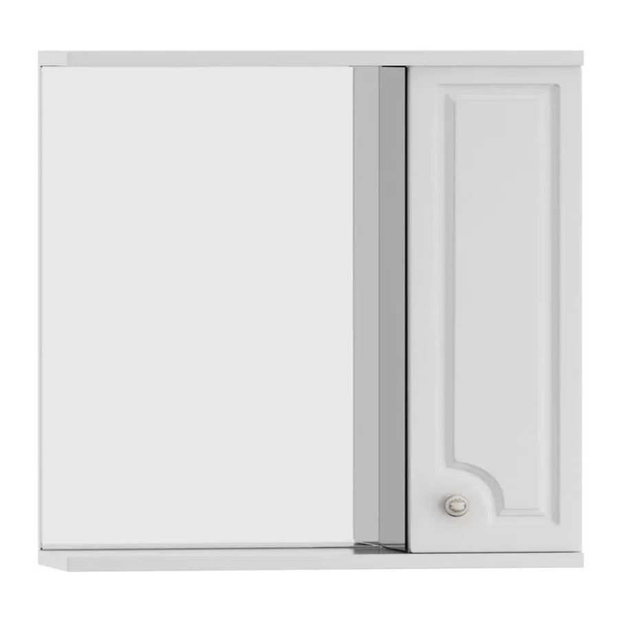 Зеркальный шкаф Am Pm Sensation с подсветкой правый мятный M30MCR0801GG 80 см