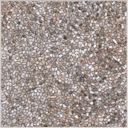 Керамический гранит Grasaro Pebble светлый серый G-532/s 40*40 см