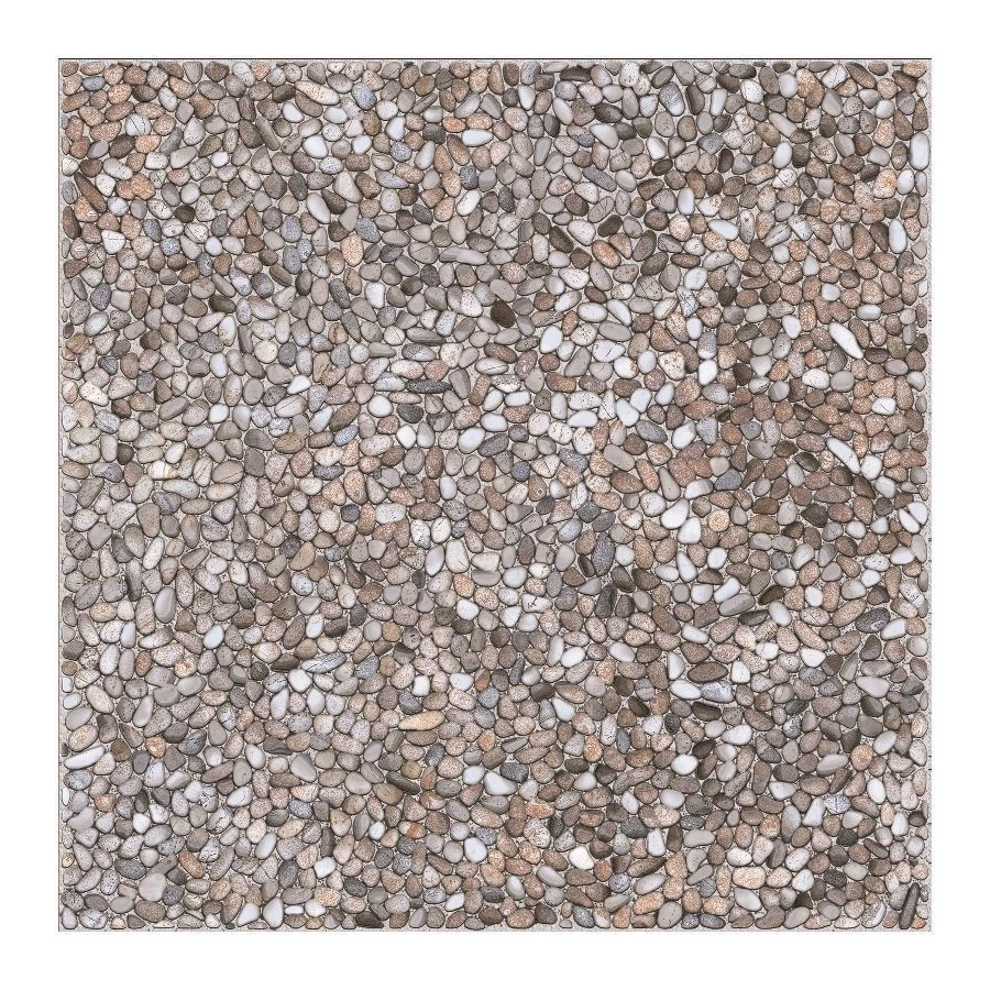 Керамический гранит Grasaro Pebble светлый серый G-532/s 40*40 см