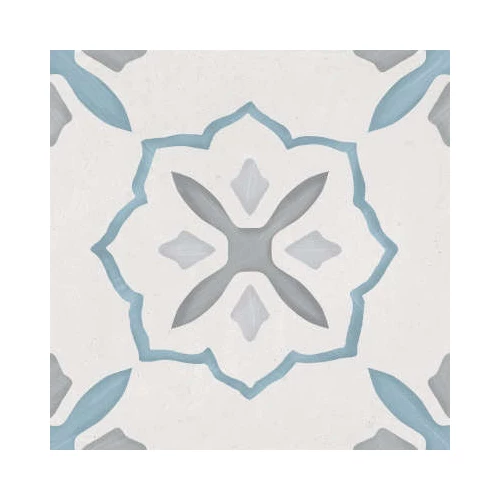 Керамогранит Harmony Peronda Sirocco Blue Cross серо-зелёный 3386036154 22,3х22,3 см