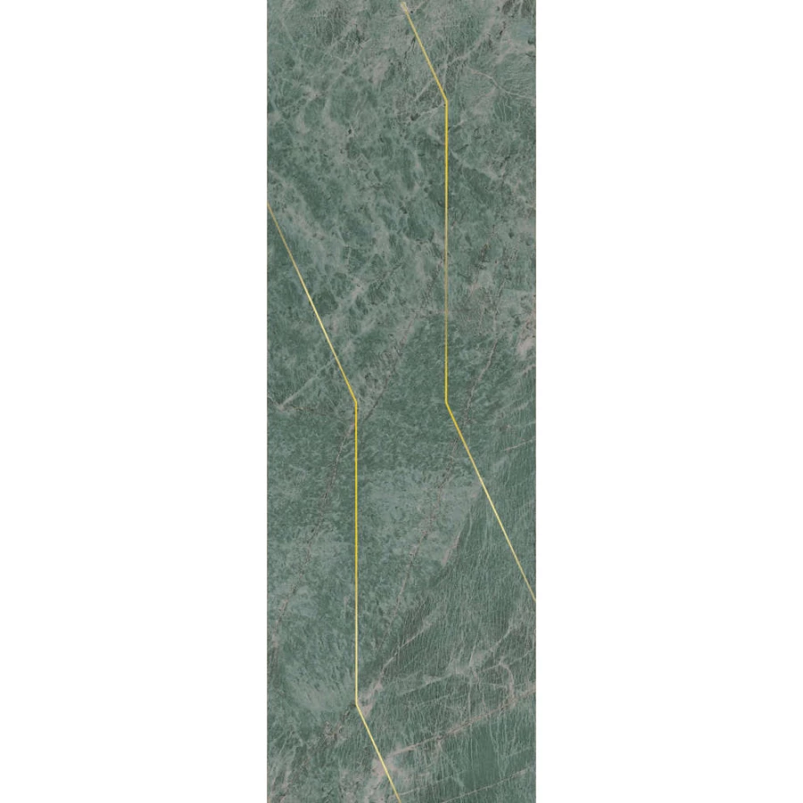 Плитка настенная Kerama Marazzi Эвора Декор глянцевый зеленый OS\C214\13116TR 89,5х30 см