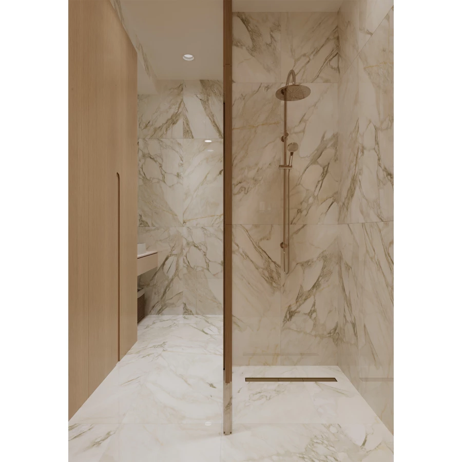 Керамогранит Arcadia Ceramica Aurora Beige Full Polished бежевый FP1016-A 120х60 см