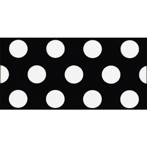 Декор Kerama Marazzi Этуаль чёрно-белый 7,4х15 см