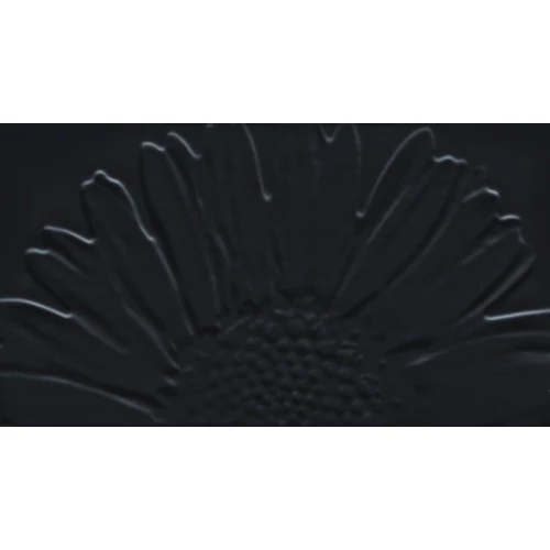 Декор Tubadzin Colour Black Sunflower 59,3х32,7 см