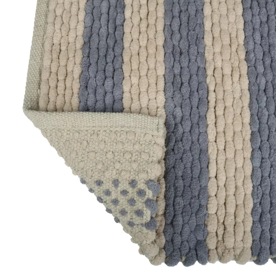 Коврик для ванной Fixsen Amber mix синий бежевый FX-8040W 80x50 см