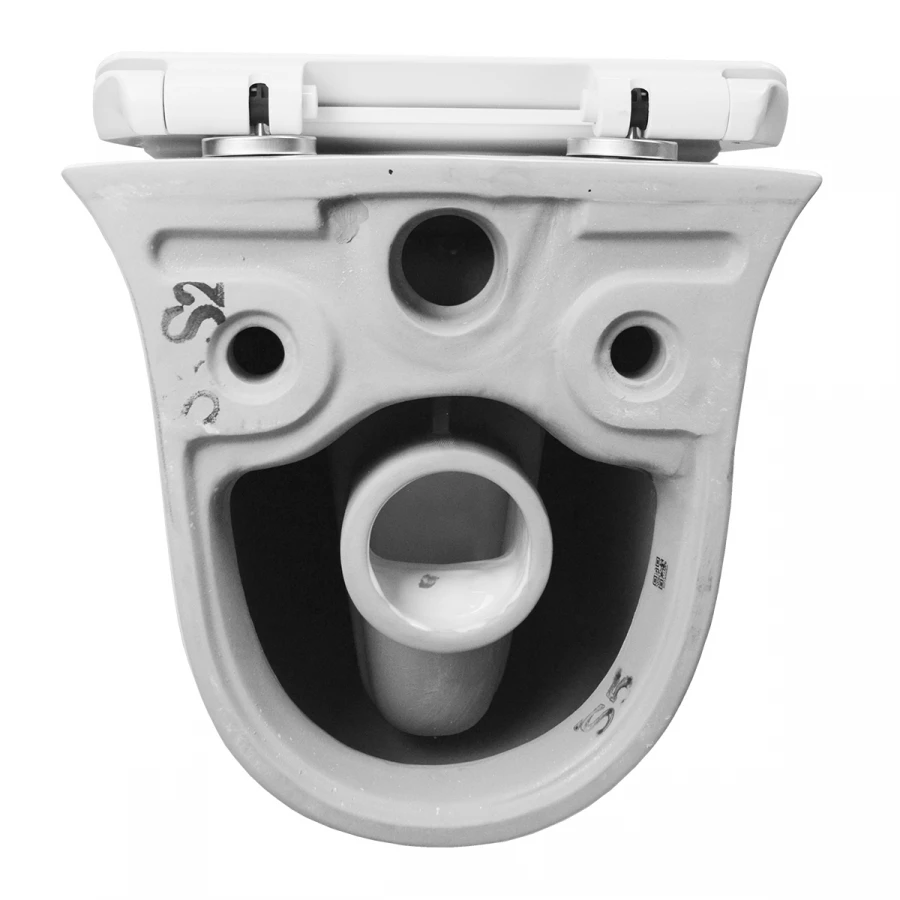 Унитаз подвесной Azario Felice быстросъемное сиденье микролифт AZ-0051 49х36х36 см