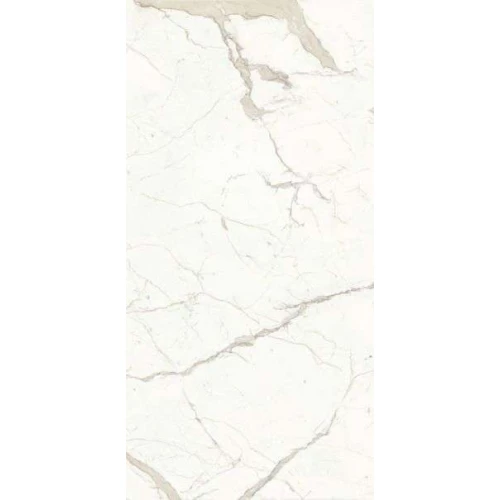 Керамогранит Ariostea Ultra Marmi Bianco Calacatta Lucidato Shiny 6 mm UM6L300536 300х150 см