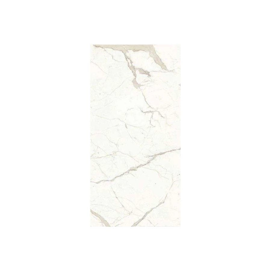 Керамогранит Ariostea Ultra Marmi Bianco Calacatta Lucidato Shiny 6 mm UM6L300536 300х150 см