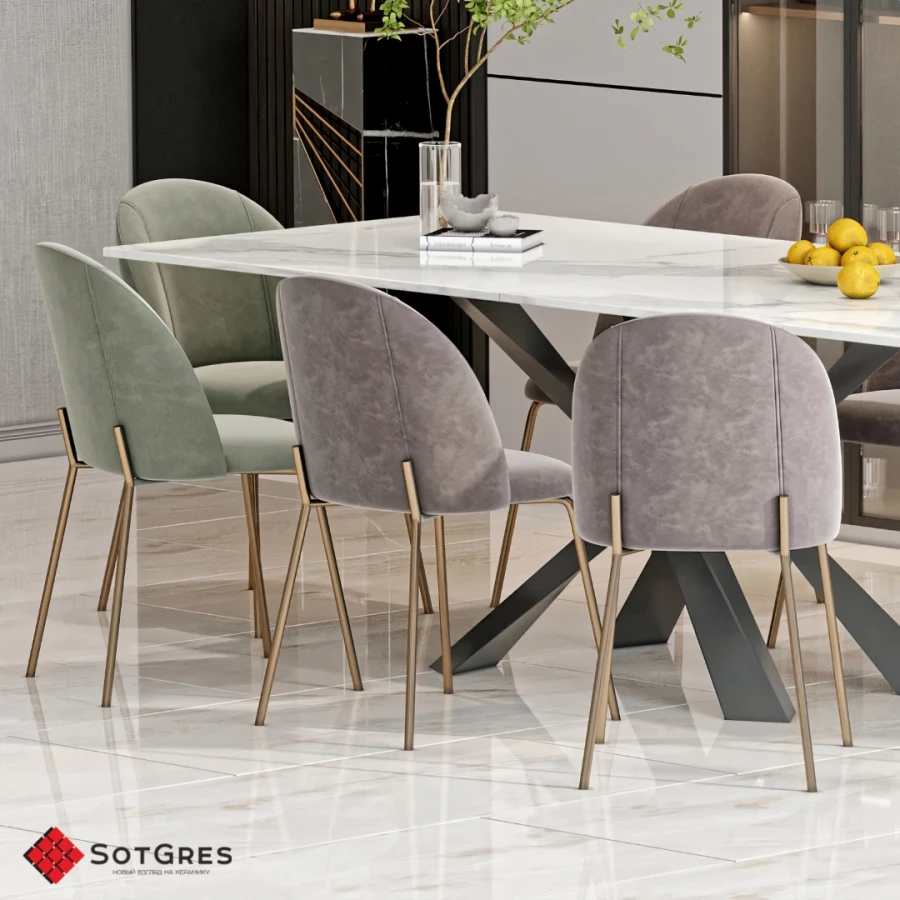 Керамогранит SotGres Ivory глянцевый 08B-041 120х60 см