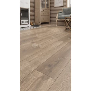 Каменный SPC ламинат Alpine Floor Real Wood синхронное тиснение Дуб натуральный ECO 2-5 43 класс 6 мм 2.23 кв.м 122х18.3 см