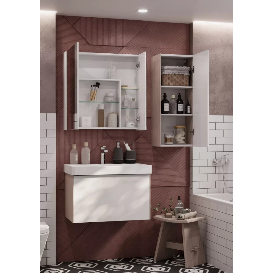 Зеркальный шкаф Акватон Асти 50 1A263302AX010 50x70 см