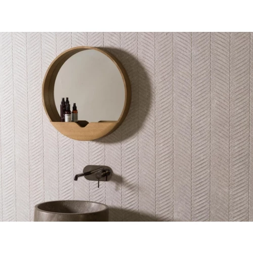 Плитка настенная Porcelanosa Сорал Асеро Спига / Coral Асеро Spiga матовая серая 100330297 120х45 см