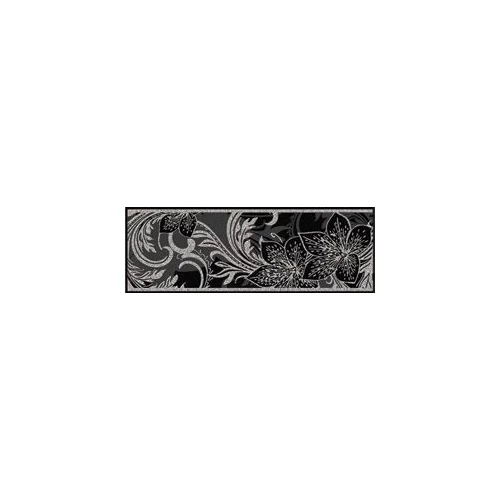 Бордюр Lasselsberger Ceramics Азур черный 1501-0047 25х8,5 см