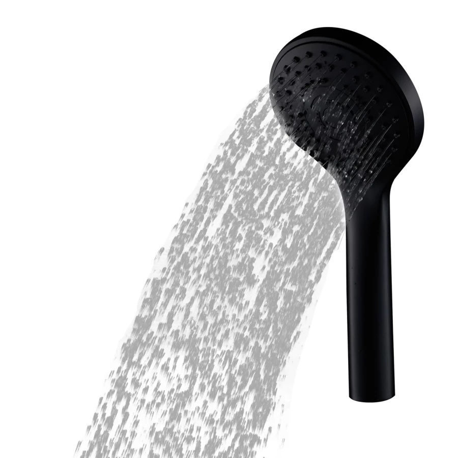 Лейка для душа Fashun 5 режимов черный A023-7