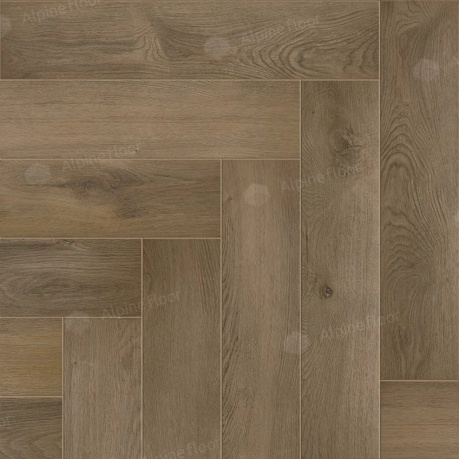 Ламинат Alpine Floor Parquet LVT Дуб Насыщенный ECO 16-7 43 класс 2,5 мм 2,2278 кв.м.