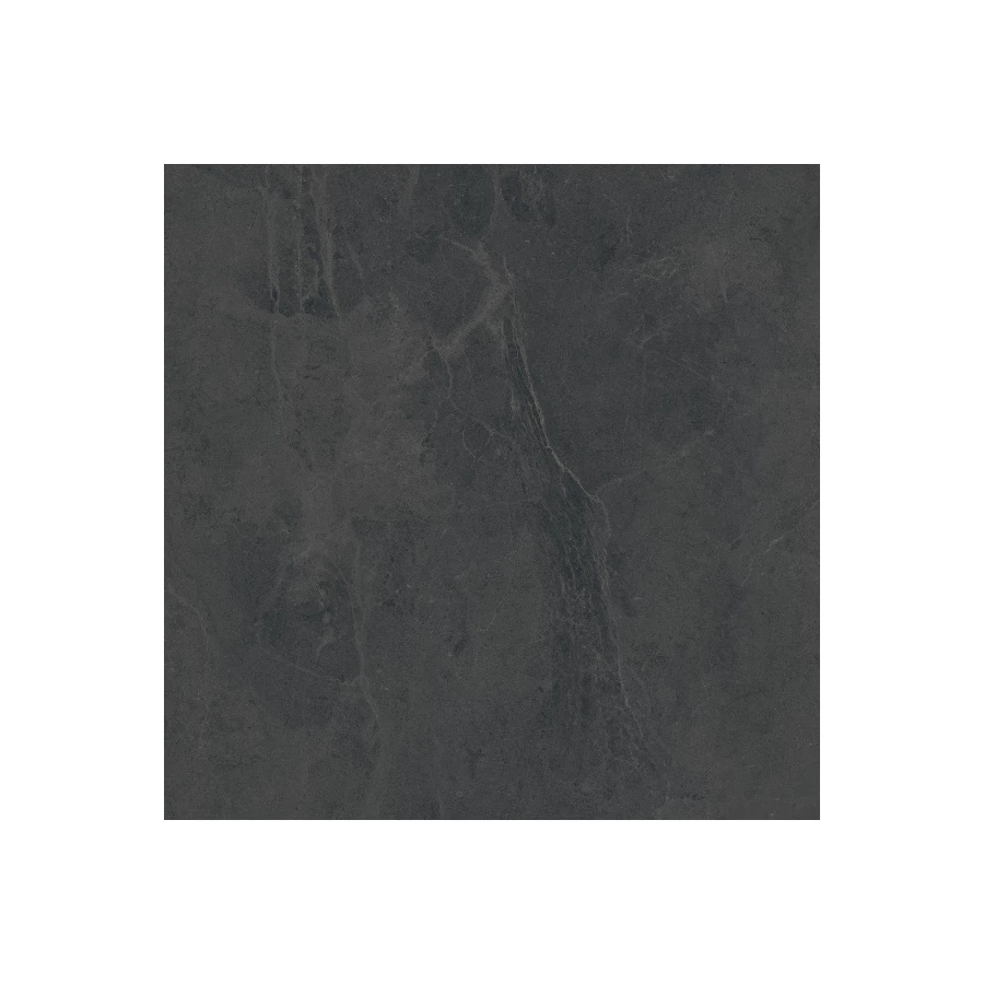 Керамогранит Metropol Tunez Grey Digital Soft Rect матовый черный P0007700 90x90 см