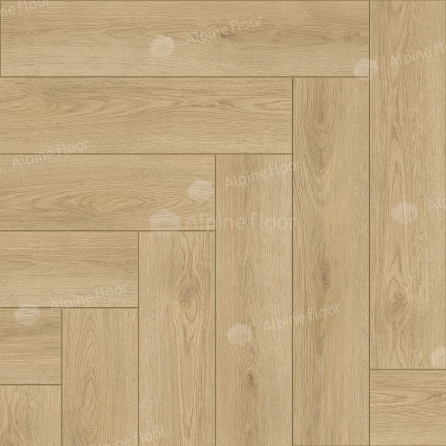 Каменный SPC ламинат Alpine Floor Tulesna Art Parquet Famoso 1005-3 43 класс 4 мм 19.5 кв.м 60х12.5 см