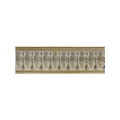 Плитка керамическая Atlantic Tiles Медина Ценефа / Medina Cenefa матовая бежевая 8000751 29,5х9 см