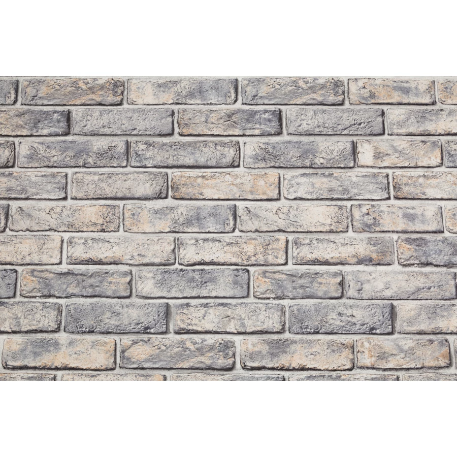 Обои флизелиновые Palitra Home Brick Loft HomeColor черные HC72192-43 1,06х10,05 м