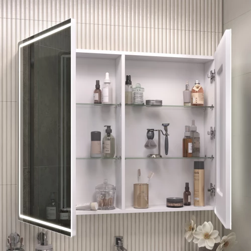 Зеркало шкаф Vigo Geometry Classic 1000 навесной 119 99.6x79 см