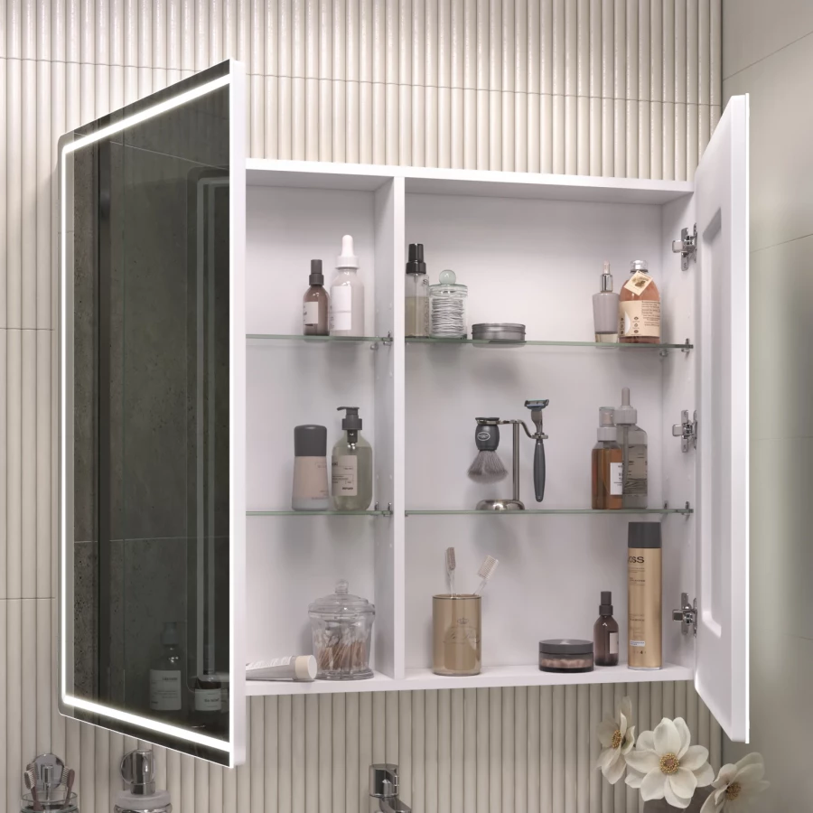 Зеркало шкаф Vigo Geometry Classic 1000 навесной 119 99.6x79 см