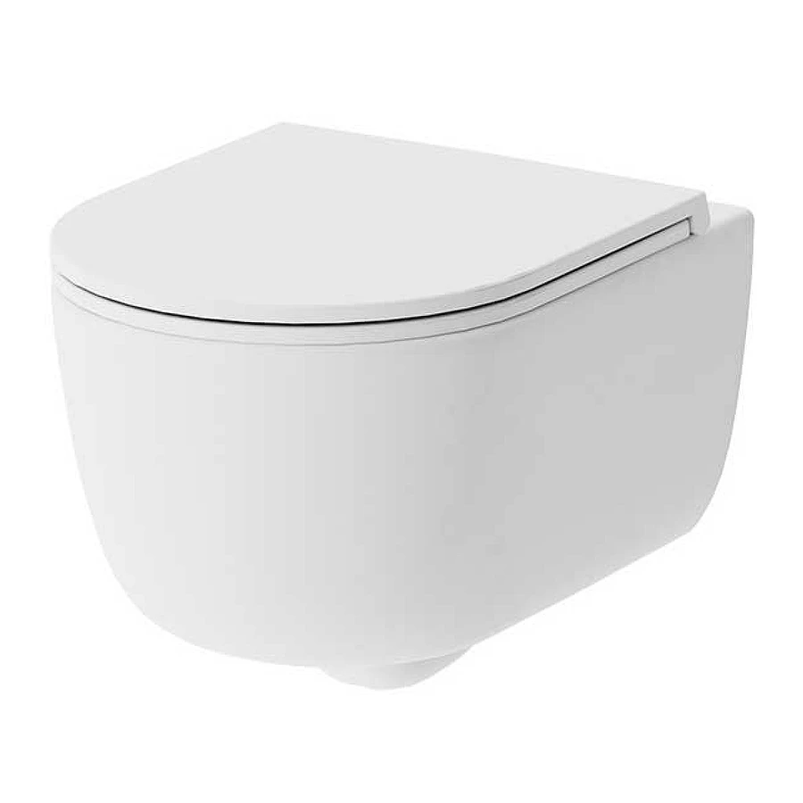 Унитаз подвесной Damixa Sirius безободковый с функцией биде с сиденьем микролифт DX86C1800SC