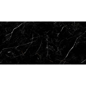 Керамогранит Cersanit Nero полированный HG черный ректификат A17442 120х60 см