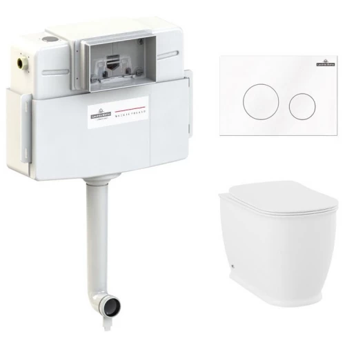 Унитаз Lavinia Boho Relfix Bell Pro 77060209 (комплект 4 в 1)