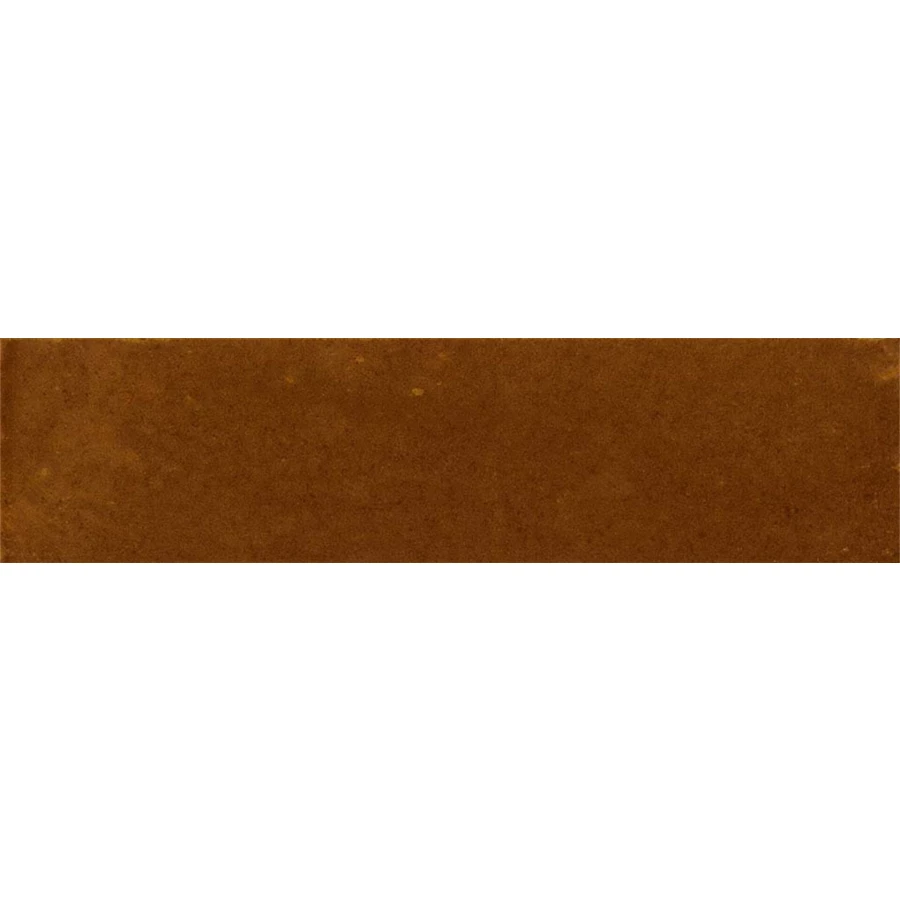 Плитка настенная Ribesalbes Hope Ocre глянцевая терракотовая 30х7,5 см