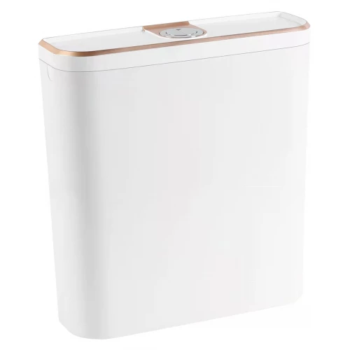 Бачок пластиковый Azario с соединительной трубой белый AZ-204 37x12x39.5 см