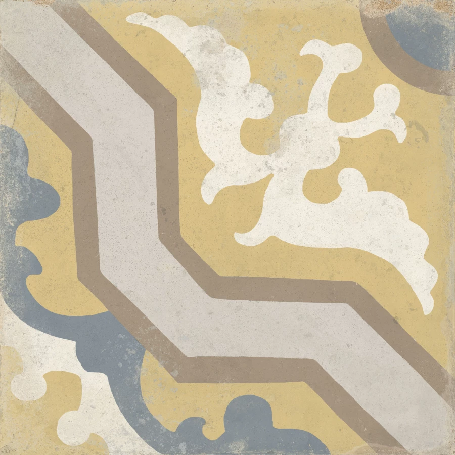 Керамогранит Peronda FS 1827 Mustard матовый многоцветный 3386041558 22,3х22,3 см