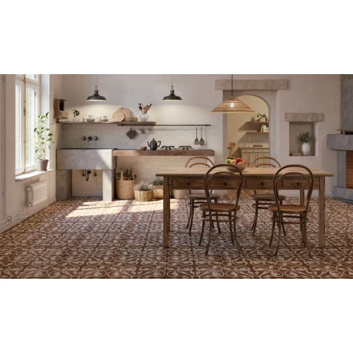 Плитка напольная Peronda FS Nouveau Ruby матовая коричневая 0100339477 45х45 см